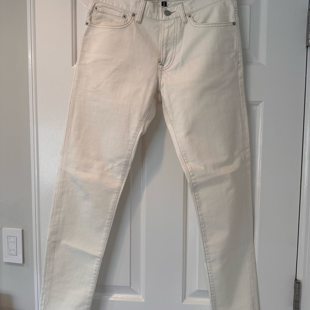 Club Monaco off white men’s jeans
